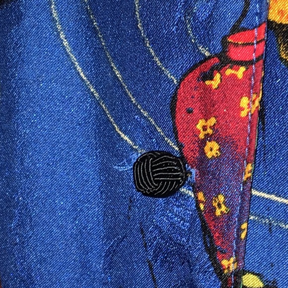 Chico’s Design Colorful Japanese Lantern Pattern Shirt Size 3/ Large 14/16 Plus - Picture 5 of 16